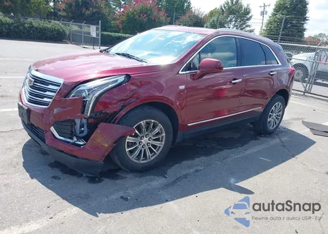 2018 Cadillac Xt5 Luxury из США, поврежденный, VIN 1GYKNDRS0JZ220283